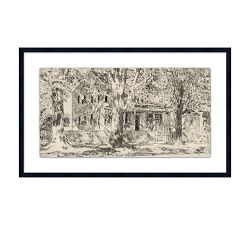 In the Hamptons Framed Print