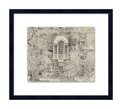 In the Hamptons Framed Print