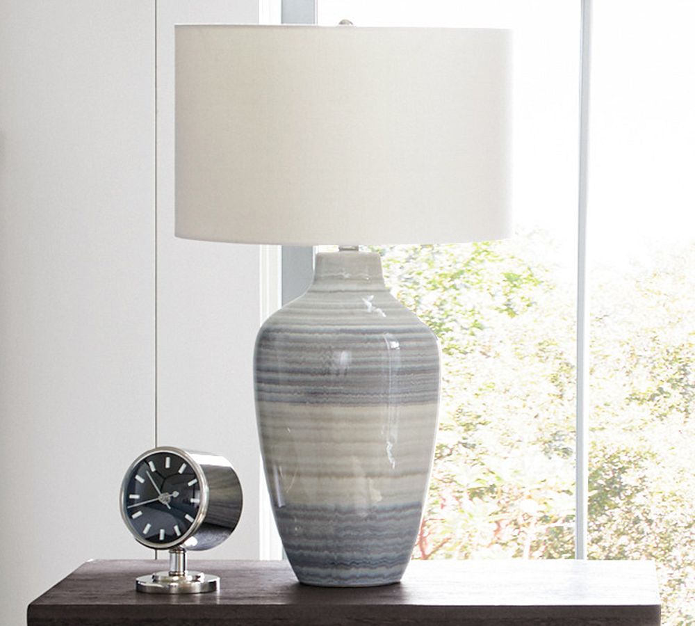 Open Box: Hadley Ceramic Table Lamp