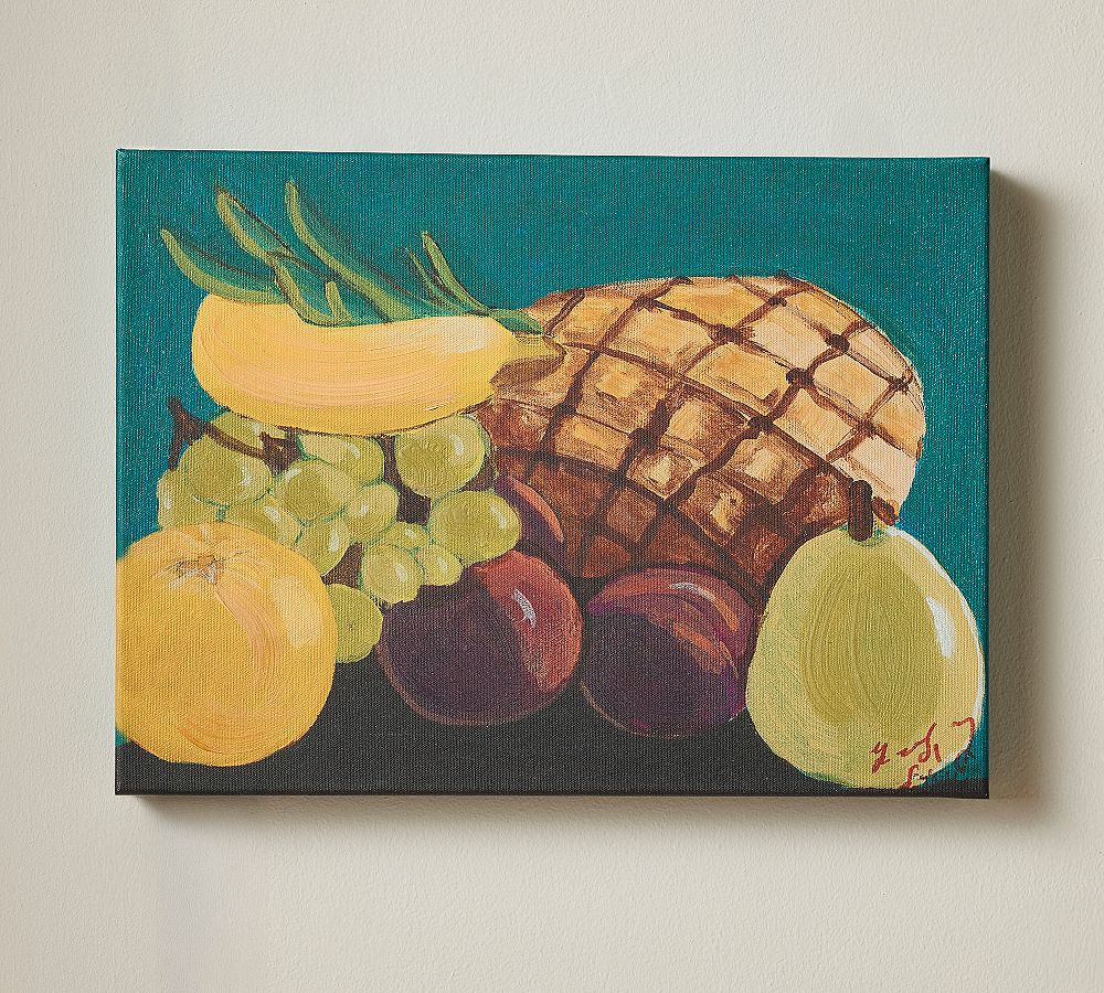 Pineapple Pear Plums by Yang &quot;Buurin&quot; Yu-Zhen for Creativity Explored