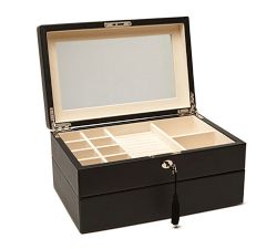 Kennedy Vegan Leather Stackable Jewelry Box