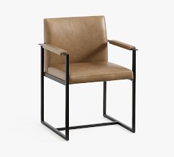 Millie Leather Desk Armchair