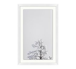 Tree Top Of Snow Framed Print