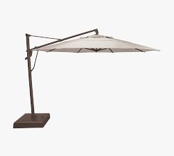 13&rsquo; Round Cantilever Outdoor Patio Umbrella with Base