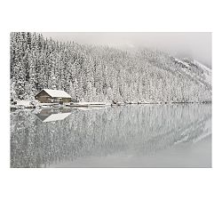 Frosted Lake Reflection Acrylic Print