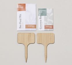 Hemp Hanging Wall Organizer with Garden Kit