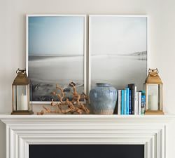 Shore Diptych Framed Print