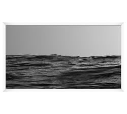 Black &amp; White Ocean Triptych Framed Prints - Set of 3