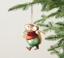 Mercury Glass Mice Ornaments