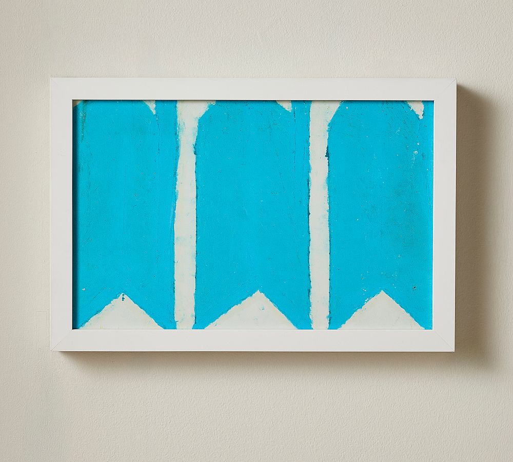 Teal Blocks by Evelyn Reyes for Creativity Explored