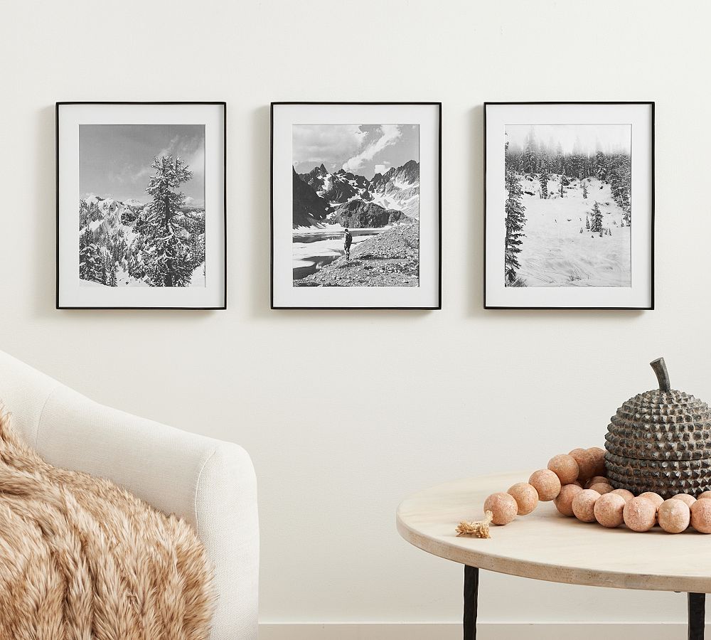 Stowe Modern Black Metal Frames 14x17 (Photo Size 11x14)