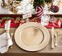 Holiday Tree Glass Place Card Holders - Set of 4