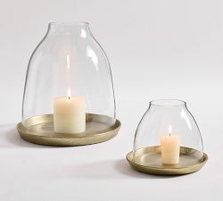 Cloche Hurricane Candle Holder