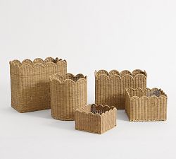 Marseille Scalloped Baskets