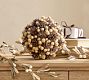 Vintage Champagne Berry &amp; Pinecone Orb