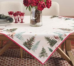 Enchanted Forest Cotton Table Throw