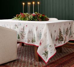 Enchanted Forest Cotton Tablecloth