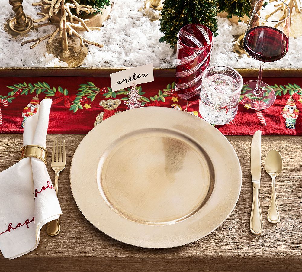 Caterers Box Charger Plates - Set of 12