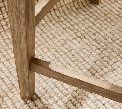 Jake Armless Leather Stool