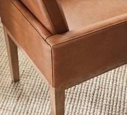 Jake Leather Dining Armchair