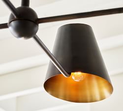 Bauer Metal Linear Chandelier (49&quot;)