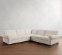 Turner Roll Arm 3-Piece L-Shaped Sectional (112&quot;)