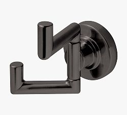 Open Box: Colbie Double Robe Hook, Matte Black