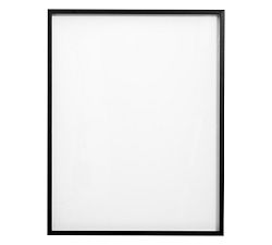 Open Box: Floating Wood Gallery Frame, 29&quot; x 37&quot; - Black