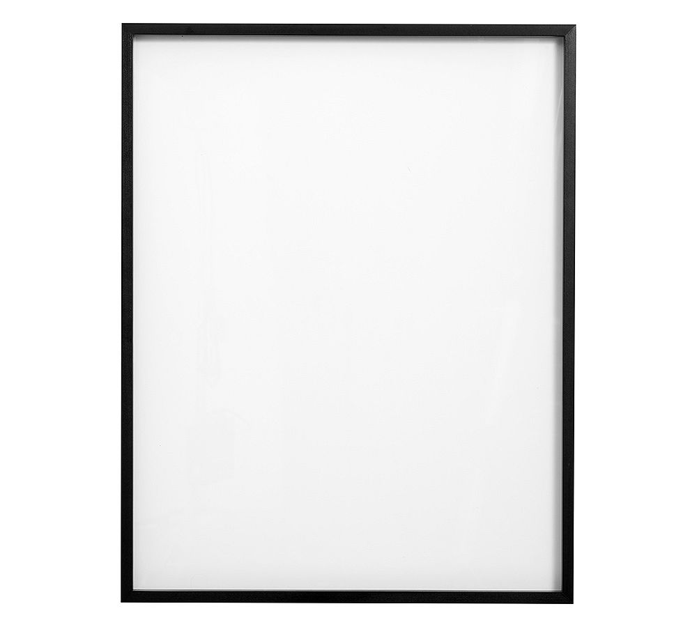 Open Box: Floating Wood Gallery Frame, 29&quot; x 37&quot; - Black