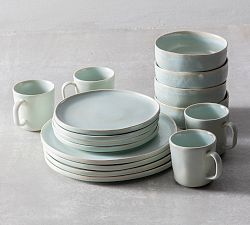 Open Box: Fortessa Cloud Terre No.3 Stoneware  16-Piece Dinnerware Set - Cyprus
