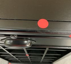 Open Box: Modular Wine Bar, Wine Grid Base, 18"W x 36"H - Black