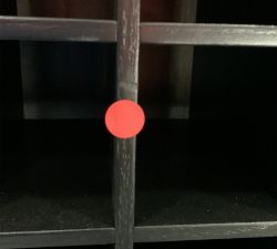 Open Box: Modular Wine Bar, Wine Grid Base, 18"W x 36"H - Black