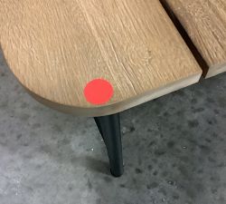 Open Box: Tulum Acacia Rectangular Outdoor Coffee Table (40&quot;)