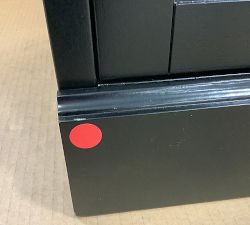 Open Box: Modular Bar, Cabinet Base with Wood Doors - Black