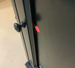 Open Box: Modular Bar, Cabinet Base with Wood Doors - Black