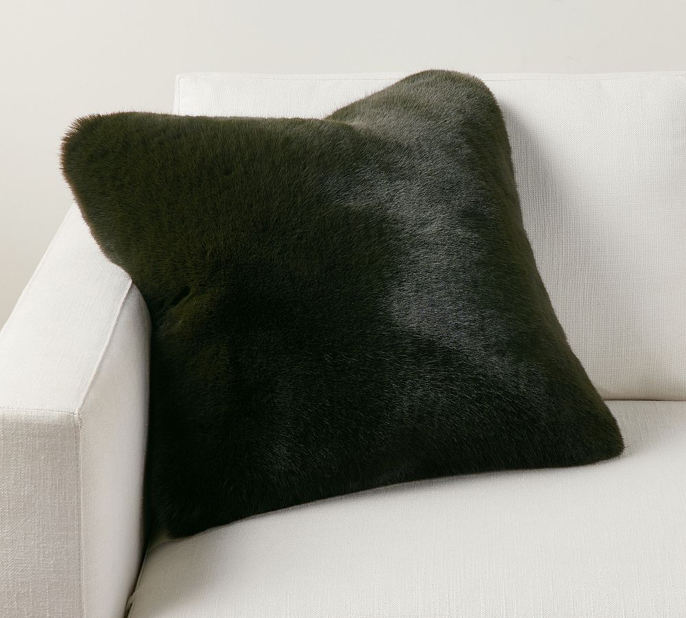 Faux Fur Mink Pillow