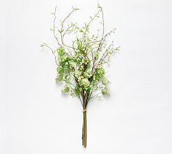 Open Box: Faux Elevated Mixed Hydrangea Bundle (21"h)