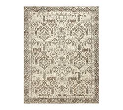 Open Box: Glenn Hand-Knotted Rug,  9' x 12' - Heathered Flax/Charcoal