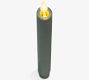 Premium Flickering Flameless Wax Taper Candle