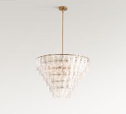 Alexandria Glass Round Chandelier (30")