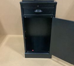 Open Box: Modular Bar Collection, Cabinet Base with Wood Doors - Black