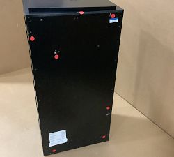 Open Box: Modular Bar Collection, Cabinet Base with Wood Doors - Black