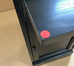 Open Box: Modular Bar, Cabinet Base with Wood Doors - Black