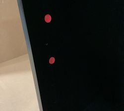 Open Box: Modular Bar Collection, Cabinet Base with Wood Doors - Black