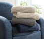 Coastline Knitted Throw