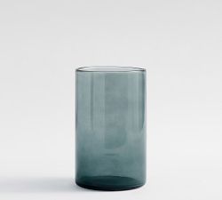 Montauk Frosted Handcrafted Glass Hurricane Candle Holder - Thumbnail 5