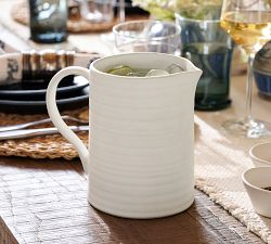 Larkin Stoneware Pitcher