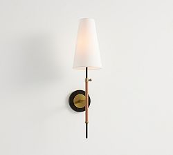 Harrison Leather Wrapped Sconce (24&quot;)