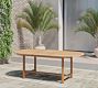 Nassau Teak Oval Extendable Outdoor Dining Table (59"-118")