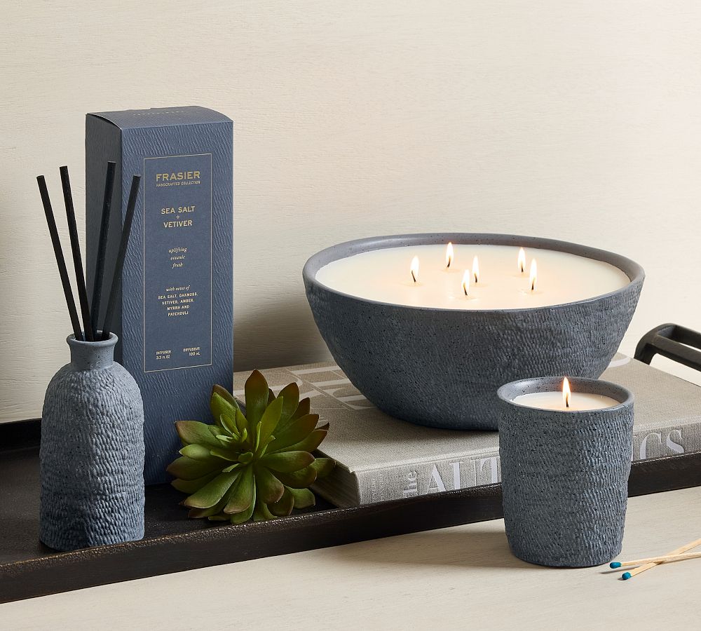 Frasier Scent Collection - Sea Salt & Vetiver - Large Candle - 77.6oz.
